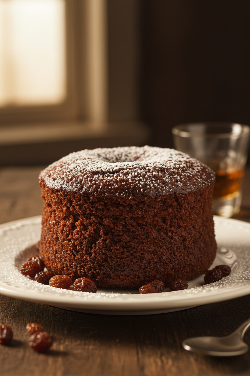 Mushroom Rum Cake